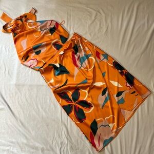 Womens silk dress large